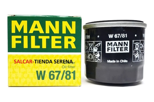 Filtro Aceite W67/81  Suzuki-daihatsu Marca Mann