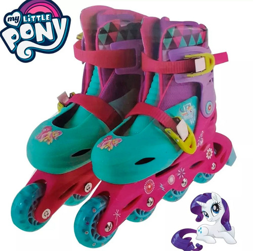 Rollers Patines Extensibles Barbie Minnie Pony Unibike