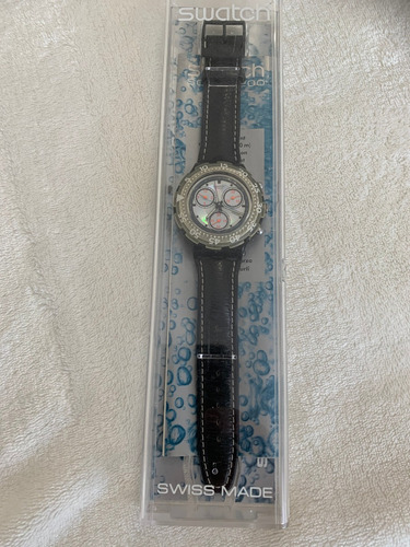 Relogio Swatch Crono,scuba 200.sdb102,ano 1992. Sem Uso 45mm