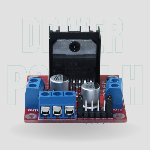 Driver Motor Ponte P/ Projeto Arduino Hdupla L298n Automação