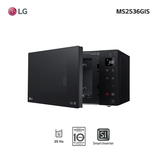 Imagen 3 de 5 de Microondas Inverter Neochef 25l LG Ms2536gis