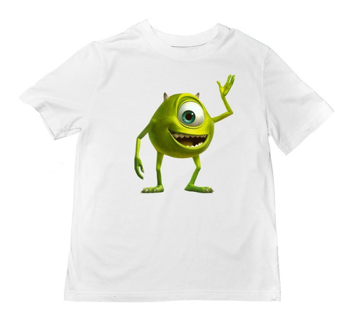 Polera Estampada De Algodón Mike Wazowski, Monster Inc.