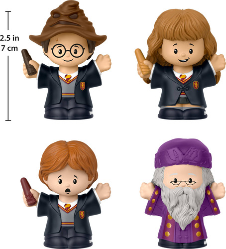 Set De 4 Figuras Harry Potter Collector Edición Especial