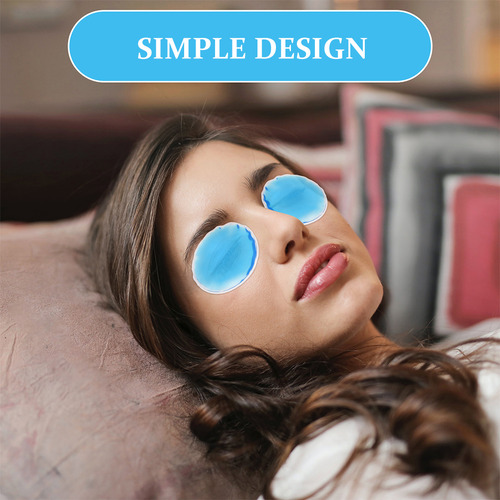10 Unidades De Máscara Reutilizável Para Tapa-olhos Frios Su