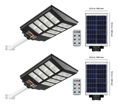 Lampara Led Patio Solar Foco Faro Exterior Sensor Movimiento