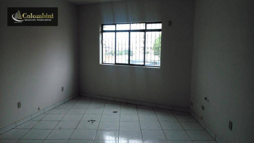 Imagem 1 de 10 de Sala Para Alugar, 35 M² - Vila Palmares - Santo André/sp - Sa0148