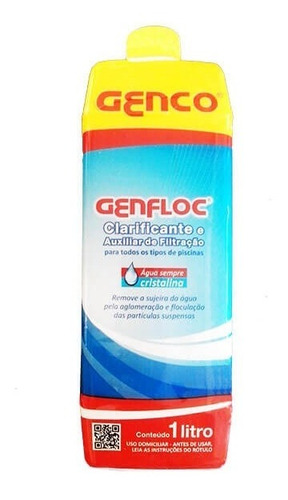 Clarificante Genfloc 1 Litro - Genco