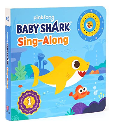 Libro De Sonidos De 1 Botón Para Cantar Baby Shark | Juguet