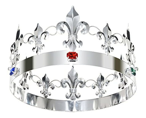 Dczerong King Queen Coronas De Tiara Completas Mujeres Adult