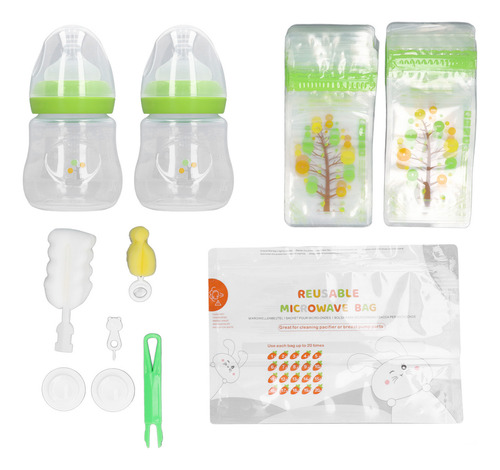 Set De Soluciones De Almacenamiento De Leche Materna, Bolsa