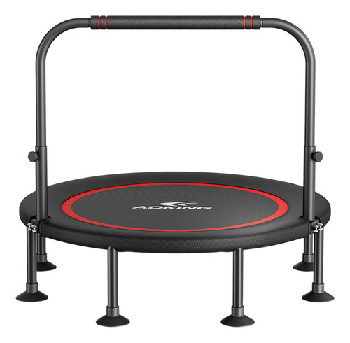 Gaoy Trampolín Fitness 40 Pulgadas Hogar Barra En U Segura Y Cómoda Entrenamiento Total Color Negro