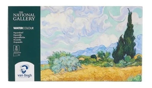 Aquarela Em Pastilha Van Gogh The National Gallery 18 Cores
