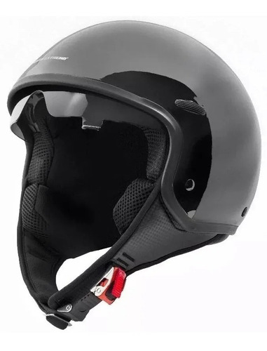 Casco Abierto Punto Extremo X600 Black Custom Cafe Racer Fas