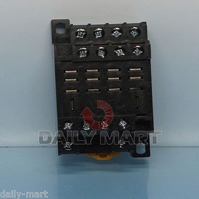 Lot Of 10pcs Omron Relay Socket Ptf14a-e Ptf14ae For Ly4 Aaf