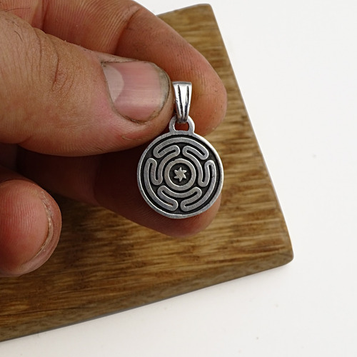 Dije Rueda De Hecate Wicca Pagano / Plata 925