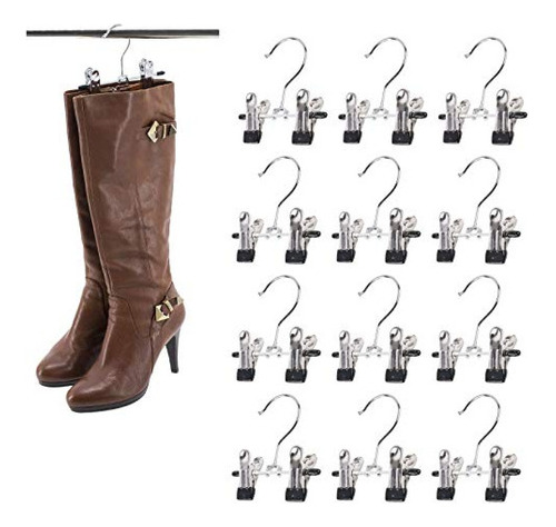 Suntrade Clips Ajustables Dobles Para Colgar Botas, Botas Qu