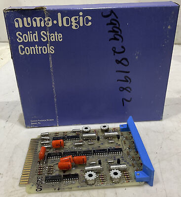 Numa-logic Solid State Controls Nl 359 Circuit Board 373 Ddh