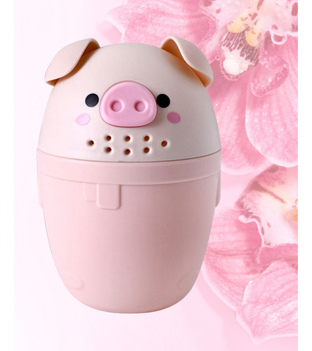 Cucharón Multiusos Para Bañarse Con Forma De Cerdo Rosa Con
