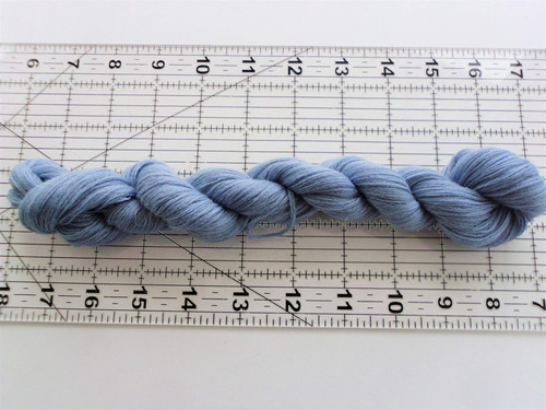 Azul Mezcla Cachemira Peso Digitacion Crochet Hilo Para