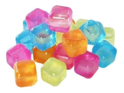 Imagen 2 de 4 de Cubos De Hielo Refrigerantes Reutilizables Pack X20 Unidades