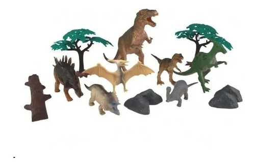 Set De Dinosaurios National Geographic 14 Pzas