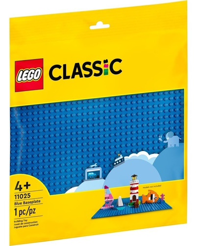 Lego Classic Base De Construçao Azul 1 Peça 11025
