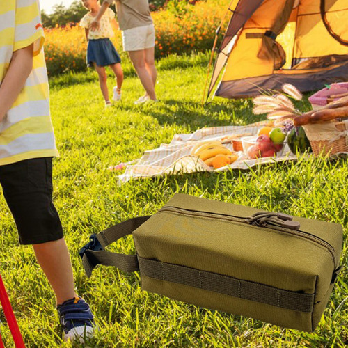 Caja De Pañuelos Húmedos Para Acampar Al Aire Marrón