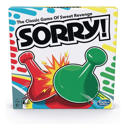 Hasbro Sorry A Sorry Juego De Mesa