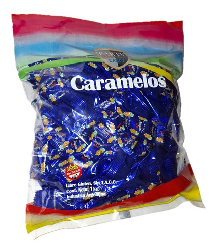 Caramelos Duros Jengibre Fuertes 1kg Party Beck Argendiet Dw