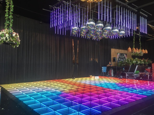 Imagen 8 de 10 de Pistas De Baile Led , Efectos Fiesta, Matrix, Gravity