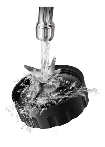 Licuadora Philips Serie 5000 HR2242 3 L negra con jarra de tritan 220V