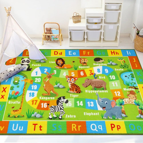 ~? Capslpad Kids Play Rug Para Playroom 5'2  X 3'3  Alfombra