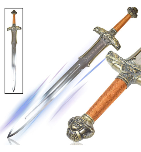 Espada Atheniense De Conan El Barbaro En Acero Sin Filo 99cm