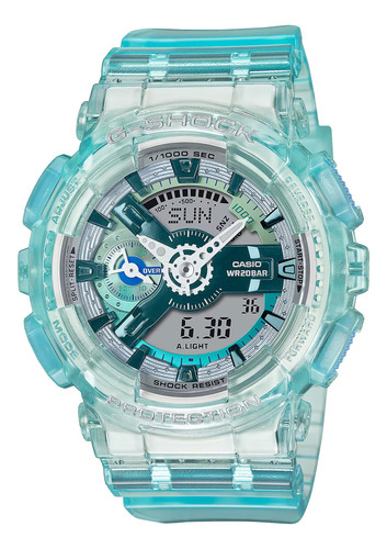 Reloj G-shock Gma-s110vw-2a Resina Mujer Azul