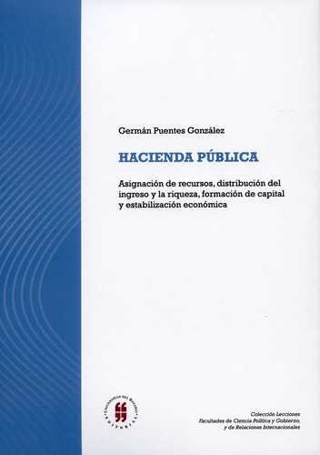 Libro Hacienda Pública. Asignación De Recursos, Distribució