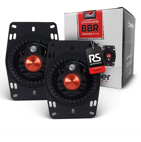 Alto Falante Triaxial Bomber Bbr 50w 4 Ohms Carcaça Plastica