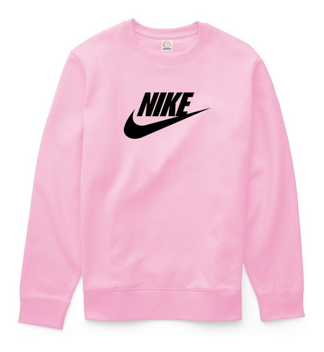 Sweater Cuello Redondo Nike Logo Y Palabra