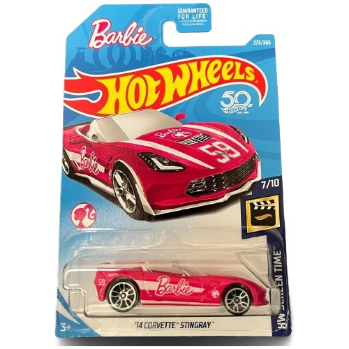 Hot Wheels '14 Corvette Stingray (2018) Barbie