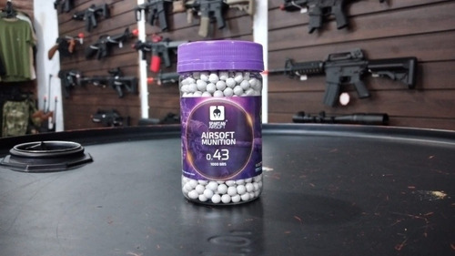 Imagem 2 de 2 de Airsoft Munição Bbs Spartan Munition 0.43g 1000