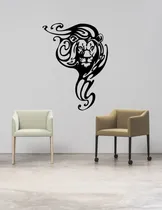 Comprar Vinilos Decorativos Vinil Pared Silueta Cabeza De Leon...