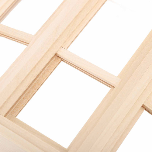 Ventana En Miniatura 1:12 Con Forma De Casa De Muñecas, Made