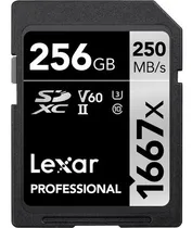 Comprar Memoria Sd Lexar 256gb Profesional 1667x Uhs Il Sdxc Ocasión