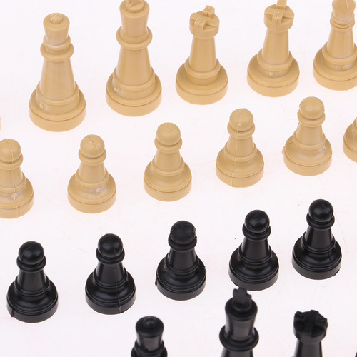 32 Unids Piezas De Ajedrez Corrector Peones Decoración De