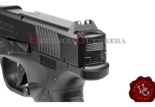 Imagen 6 de 8 de Pistola Asg Bersa Bp9cc Co2 4.5 Mm Sin Blowback