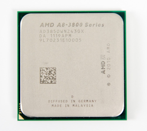 Procesador gamer AMD A8-3850 AD3850WNZ43GX de 4 núcleos y 2.9GHz de frecuencia con gráfica integrada