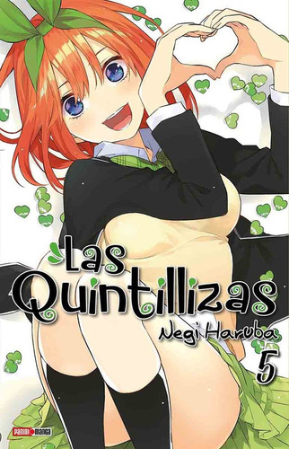 Imagen 1 de 1 de Panini Manga Quintillizas N.5