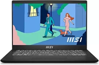 Msi Modern 14 14 Laptop Empresarial Ultradelgada Y Liviana: