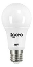 Bombillo Led Tipo Bulbo 9 W E27 6500 K 882 Lm Ig-bl9w Igoto