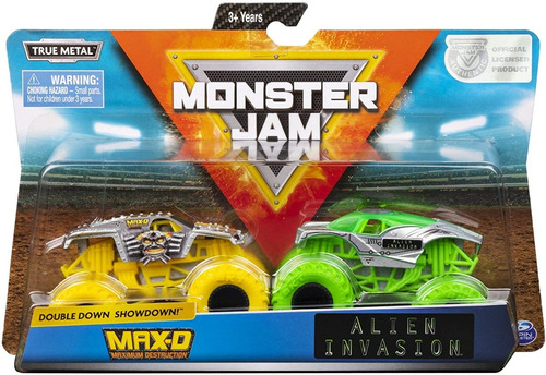 Monster Jam Max D Vs Alien Invasion 