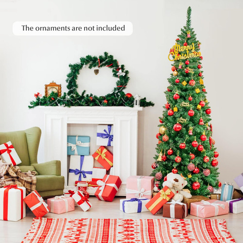 Árbol De Navidad Artificial Preiluminado 1.98 M 250 Luces Le